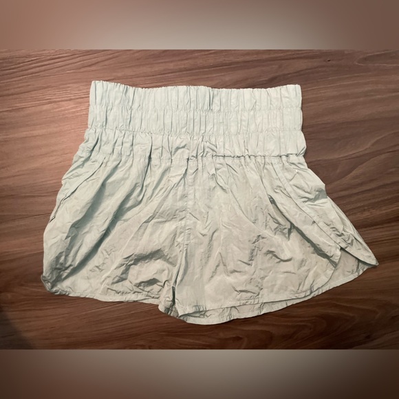 FP Movement by Free People High Waist The Way Home Mint Green Shorts size M - Picture 7 of 7